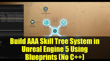 Build AAA Skill Tree System in Unreal Engine 5 Using Blueprints (No C++)