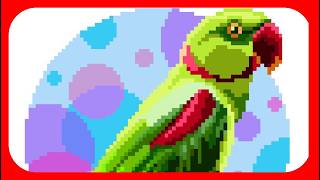ピクセルでできた小さな生き物…ピクセルアート #pixelbynumber #relaxmindgames screenshot 4