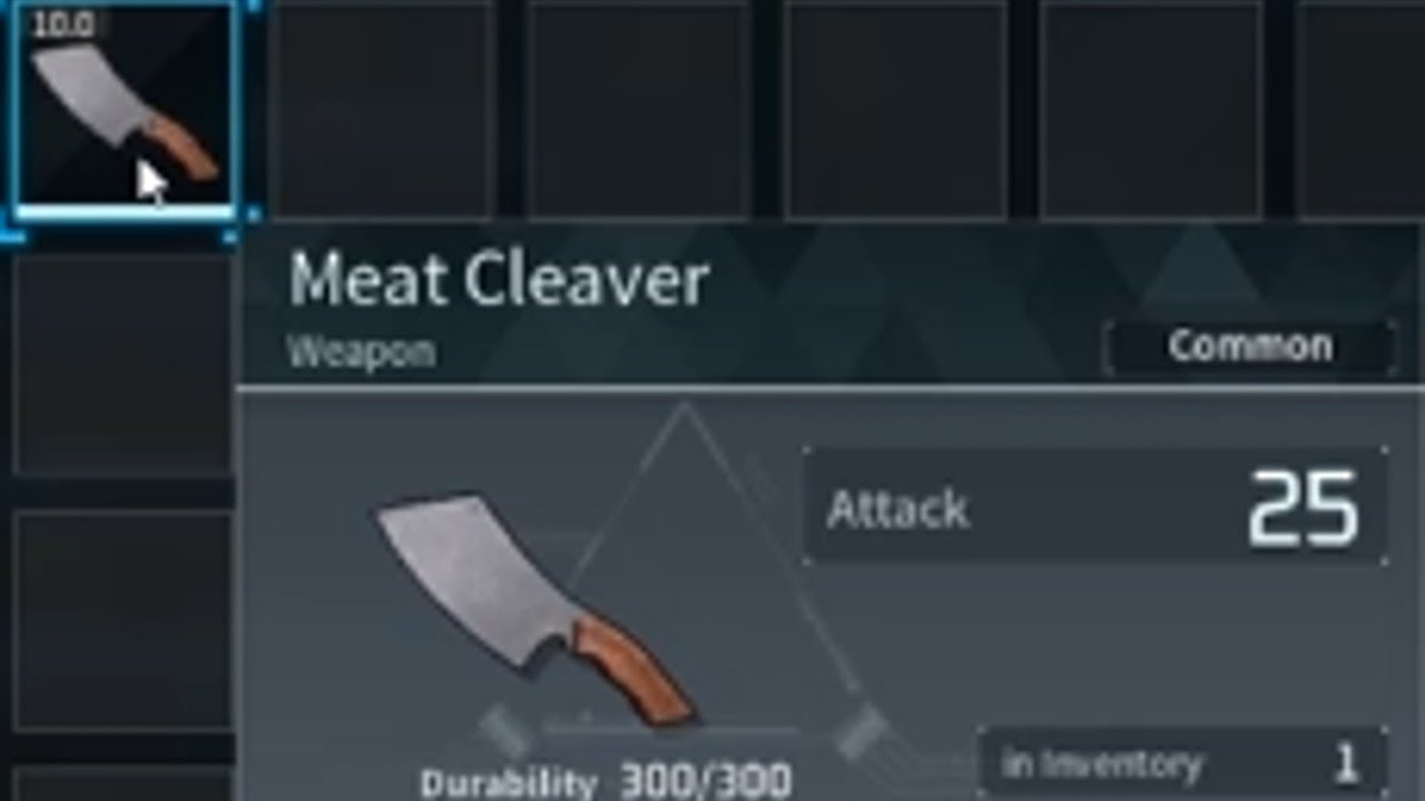 How to Make a Meat Cleaver in Palworld