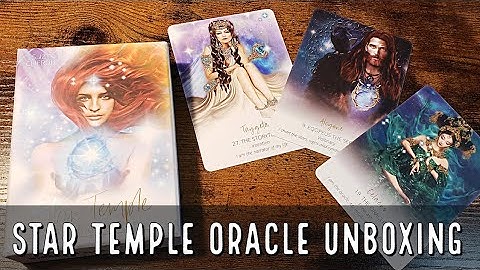 The Star Temple Oracle Unboxing and Flip Through