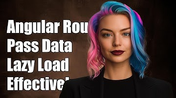 Angular Router: How to Pass Data to Lazy Loaded Modules Effectively