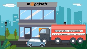 Importação de faturas de fornecedores a partir da fatura eletrónica XML CIUS PT
