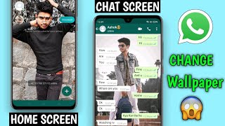 How to Change Whatsapp Home Screen Wallpaper screenshot 5