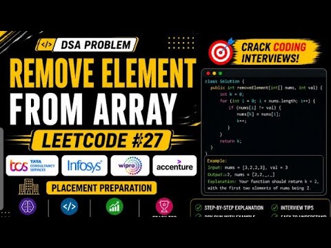 Remove Element | Leetcode #27