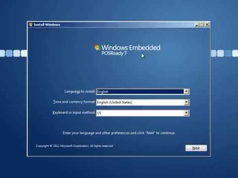 Техническая демонстрация Windows Embedded POSReady 7