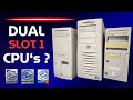 Dual slot1 cpus 90s2000s retro pcs  saved