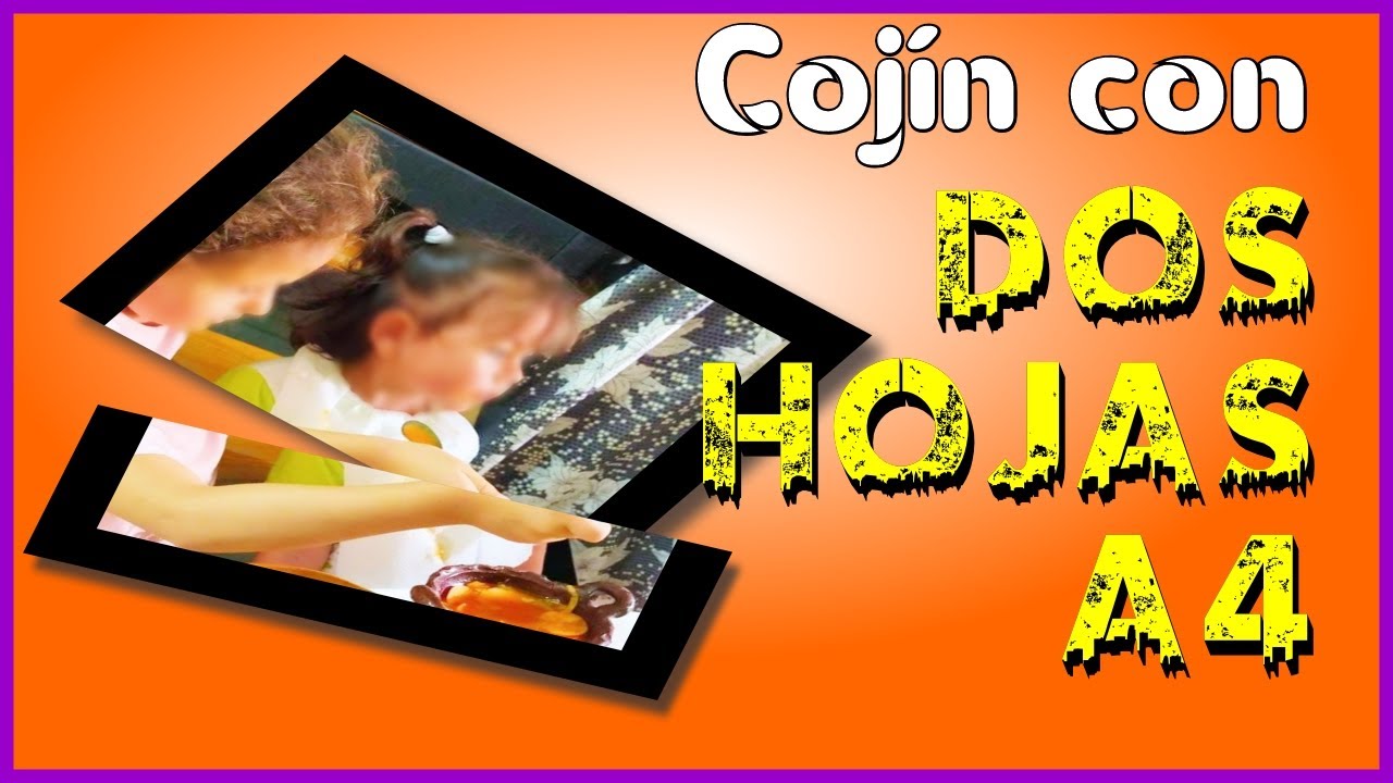 Cómo Sublimar COJÍN con dos hojas A4