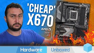 Cheapest AMD X670 Boards Tested, VRM Thermals: Some AM5 Boards 10% Slower For Gaming