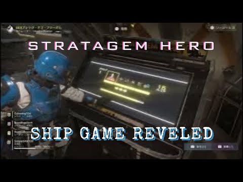 Helldivers 2 - Stratagem Hero Ship Game Reveled ! Helldivers2