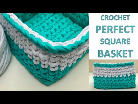 How to crochet bag with tshirt yarn/Part 1 