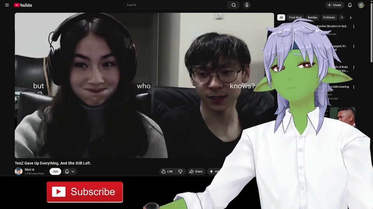 TenZ & Kyedae Alleged Unsweetened NTR (ep.1-2) | Tito Goby's  #Reaction