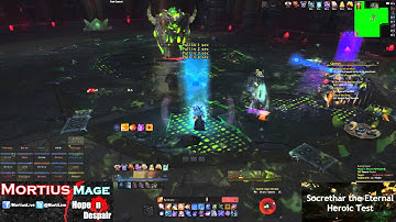Socrethar the Eternal Footage - Hellfire Citadel Raidtest (PoV Mage)