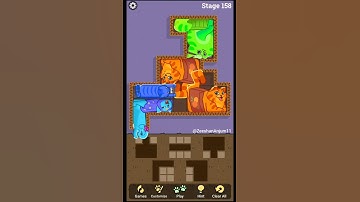 Funny Puzzle Cats 158 - Gameplay Walkthrough ❤️ #zeeshananjum11