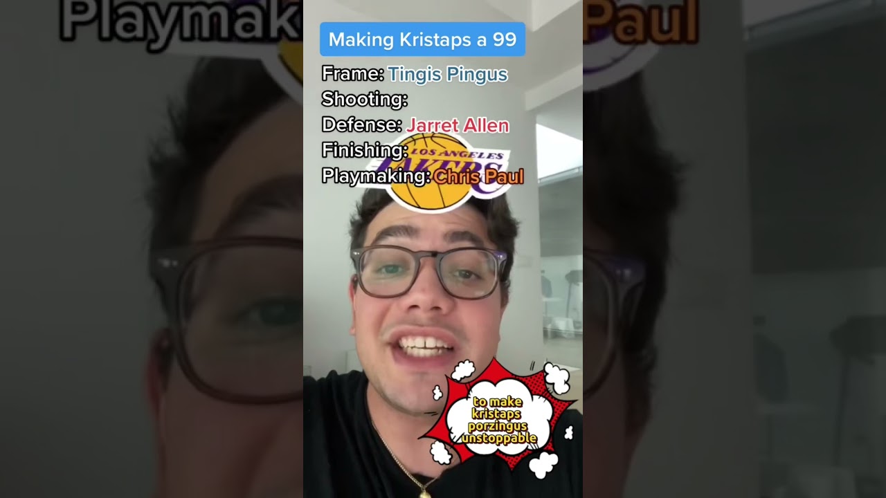 What if Kristaps Porzingis was good? 99 Overall Challenge 