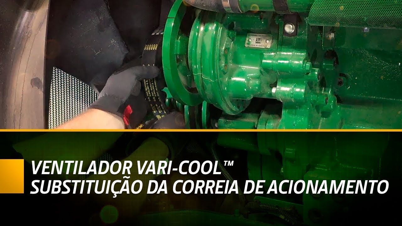 Substituição da Correia de Acionamento do Ventilador Vari-Cool™