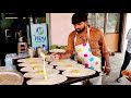 Hyderabads famous upma dosa  famous laxman ki bandi  indian street food