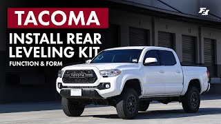 Installing 2017 Toyota Tacoma Function & Form Rear Leveling Kit