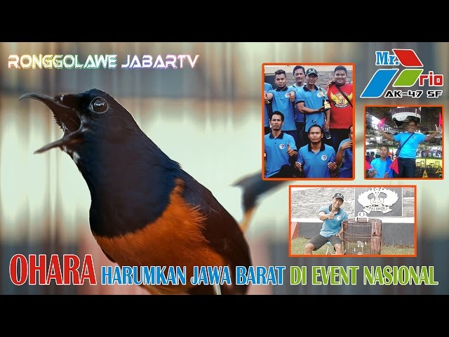 BENING PICTURES: OHARA Harumkan JAWA BARAT di Event Nasional class=