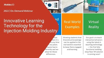 Innovative Learning Technology for the Injection Molding Industry｜Intro