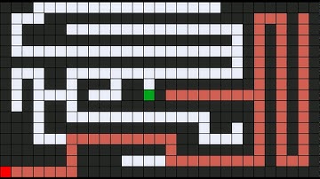 Depth-First Search Visualization | Python OpenCV | Maze