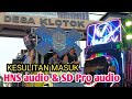 HNS audio &amp; SD pro audio Kesulitan masuk gapura klotok carnival klotok plumpang tuban 2025