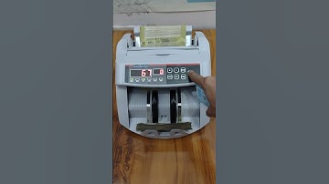 Currency counting machine with fake note detector on rent #trending #viral #amazon #2023 #9953968896