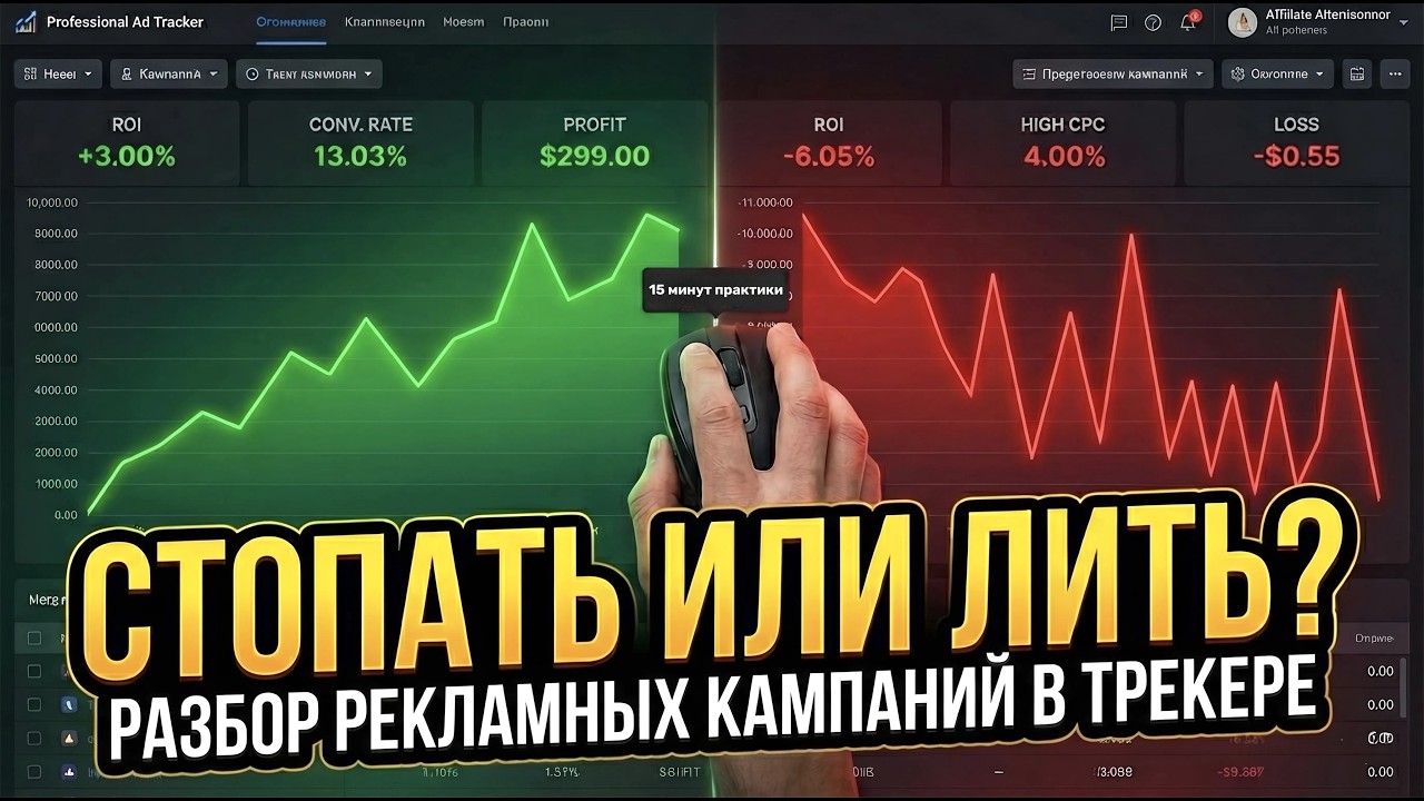 РАЗБОР ЗАЛИВОВ В ТРЕКЕРЕ: ЧИТАЕМ МЕТРИКИ И ОПТИМИЗИРУЕМ КАМПАНИИ, аналитика в арбитраже трафика