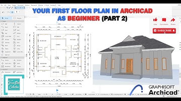 How to Draw Your First Floor Plan in Archicad (Part 2) | Complete Beginner Tutoria