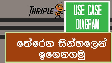 Use Case Diagrams - UML - Sinhala