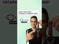 How long does cataract surgery take?