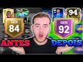 Transformei a conta do inscritoganhei o melhor jogador 94 de ger no fc mobile