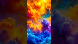 Colorful Clouds #shorts