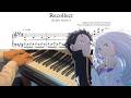 Recollect - Re: Zero Season 4 OP [Piano] / Konomi Suzuki