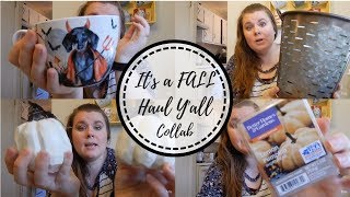 It's a FALL Haul Y'all | Fall and Home Decor | Collab | Oh Plunk It