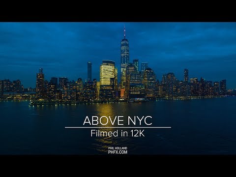 Above NYC - Filmed in 12K