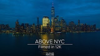 Above NYC  Filmed in 12K