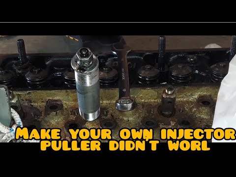 Injectors from hell ! #Injectors #seized #diy - YouTube