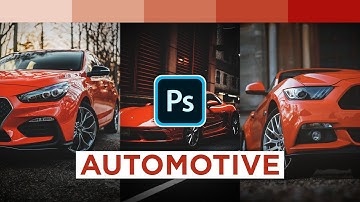 Matte Automotive Colour Grading Effect in Photoshop