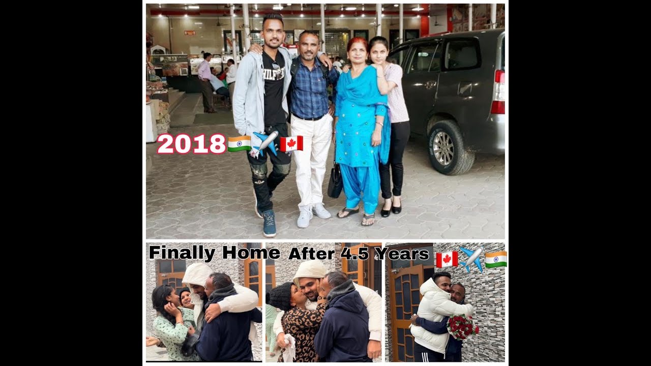 Canada to Punjab Surprise Visit || After 4.5 Years || Emotional Moment || Must Watch 2023 || Finally