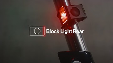 Bookman Block Rear - compact, rechargeable bicycle light