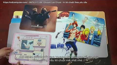In lót chuột theo yêu cầu lấy ngay - Chuyên Mouse Pads