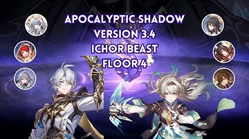 E0S1 Phainon Hypercarry x E0S1 Firefly & E1S1 Ruan Mei | Apocalyptic Shadow 3.4 | Honkai: Star Rail