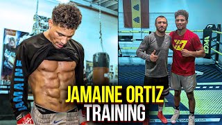 Jamaine Ortiz Training 2022 -  This is Lomachenko's next opponent @BoxingC4TV