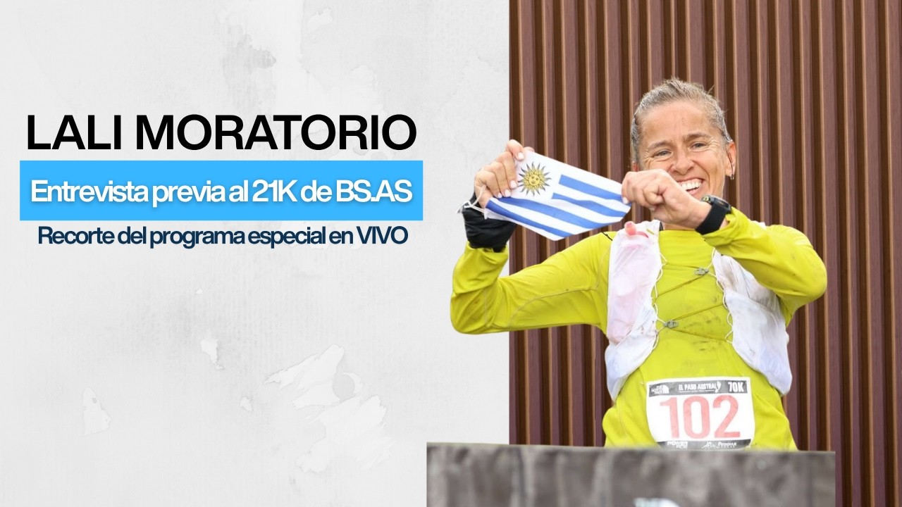 LALI MORATORIO EN LA PREVIA DEL 21K DE BUENOS AIRES| MEJOR CORRER