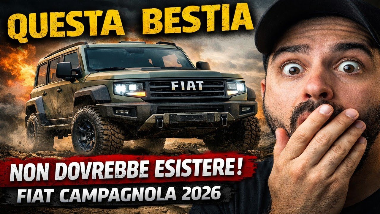 QUESTA BESTIA NON DOVREBBE ESISTERE | FIAT CAMPAGNOLA 2026