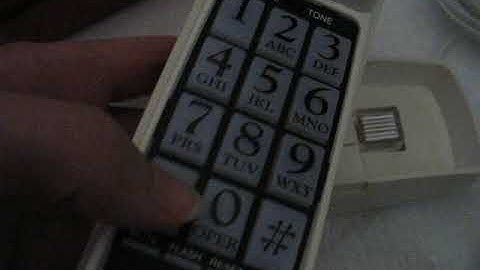 Unisonic 6750 Phone DTMF Tones- 6388