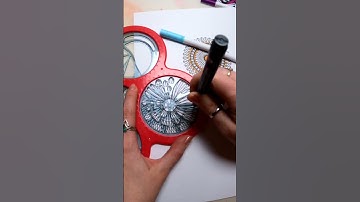 Simple Spirograph Design #trending #art #shorts