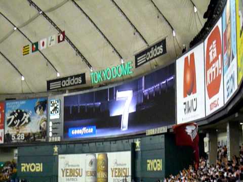 ジャイアンツ2011.5.3ドーム開幕スターティングメンバー