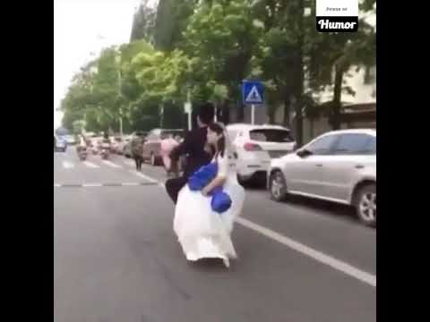 مواقف محرجة للازواج في يوم الفرح مضحكة جدا شاهد بنفسك
