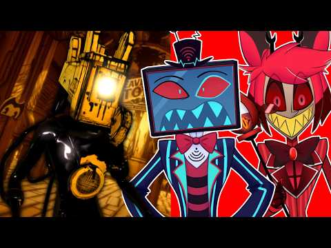 Alastor And Vox Play Bendy And The Ink Machine (Chapter 3)!!